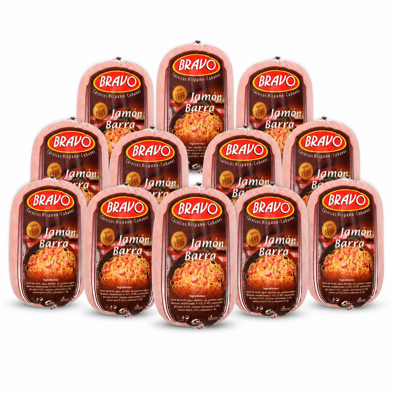 Jamón barra – Caja 10 unidades, 20 Kg – 2 Kg/unidad